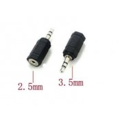 Adaptador Stereo plug 3.5 mm a jack 2.5 mm